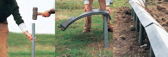 Installing the One-way Wildlife Fence